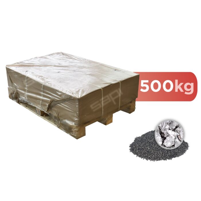 500kg öntött acél sarkos, éles (acélszemcse) szóróanyag