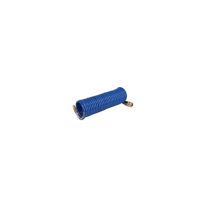8x6 mm-es spiráltömlő teljesen összeszerelve, csatlakozókkal együtt