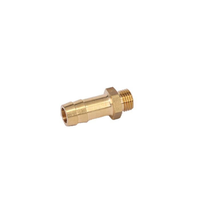 Menetes fúvóka sárgaréz AG 1/4" 13 mm-es tömlőhöz