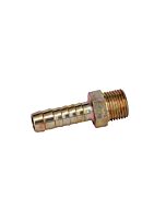 Menetes kifolyócső acél AG 1/2" 13 mm-es tömlőhöz