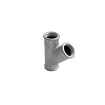 Y-darab 1 1/4" gumírozott