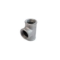 T-darab 1 1/4" gumírozott
