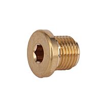 Blokkoló dugó / csavaros dugó G 1/4" sárgaréz