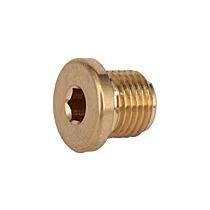 Blokkoló dugó / csavaros dugó G 1/4" sárgaréz