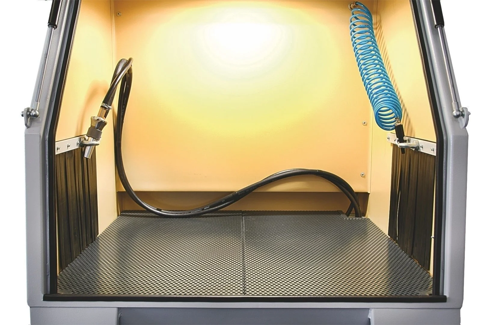 Injektor-Strahlkabine B&uuml;ffel 100 Gummiauskleidung